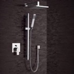 Remer SFR20 Rain Shower System with Handheld, Rain Shower Head, Shower Faucet Set